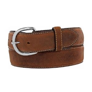 Belt Men's Leather Brown Classic Made in U.S.A