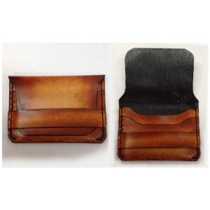 Handmade Wallet Leather Card Holder "Walter Mitty"