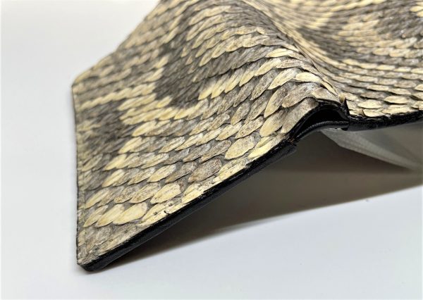 Genuine Rattlesnake Wallet tri-fold wallet