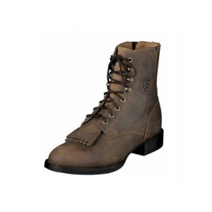 Ariat Riding Boots Lace-up Roper Distressed Brown