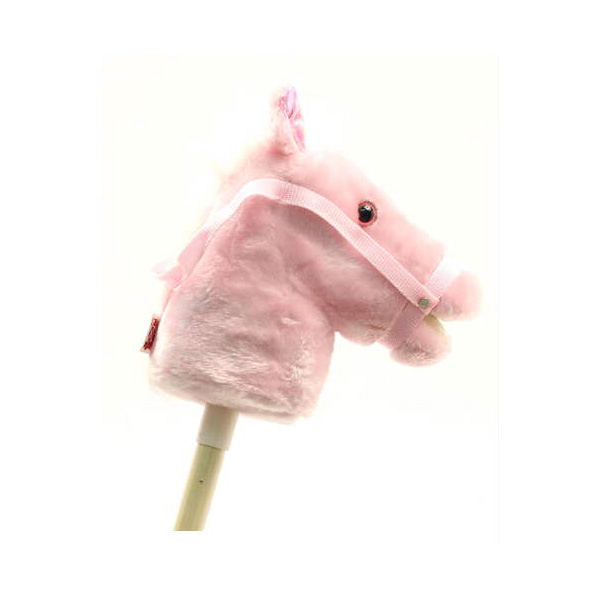 X-tras Pink Talking Stick Horse