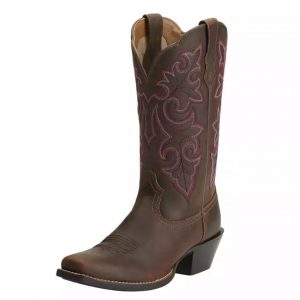 Ariat Round Up Square Toe Western Boot