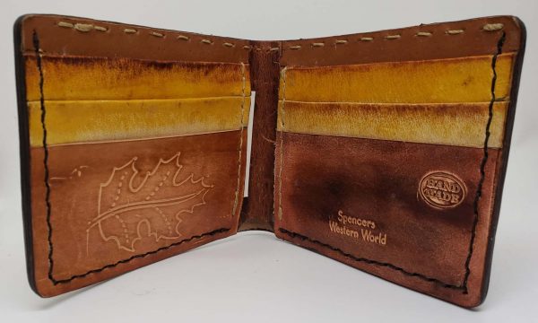 Inside the Handmade Bifold Wallet
