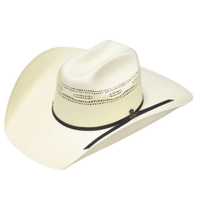 Ariat Bangora Hat Ivory Black Hat Band - Spencer's Western World