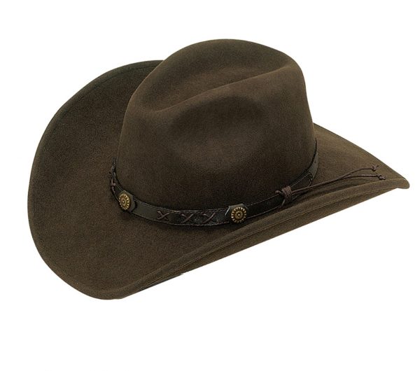 Crushable Cowboy Hat in Brown