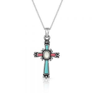 Montana Silversmiths Beaming Cross Necklace