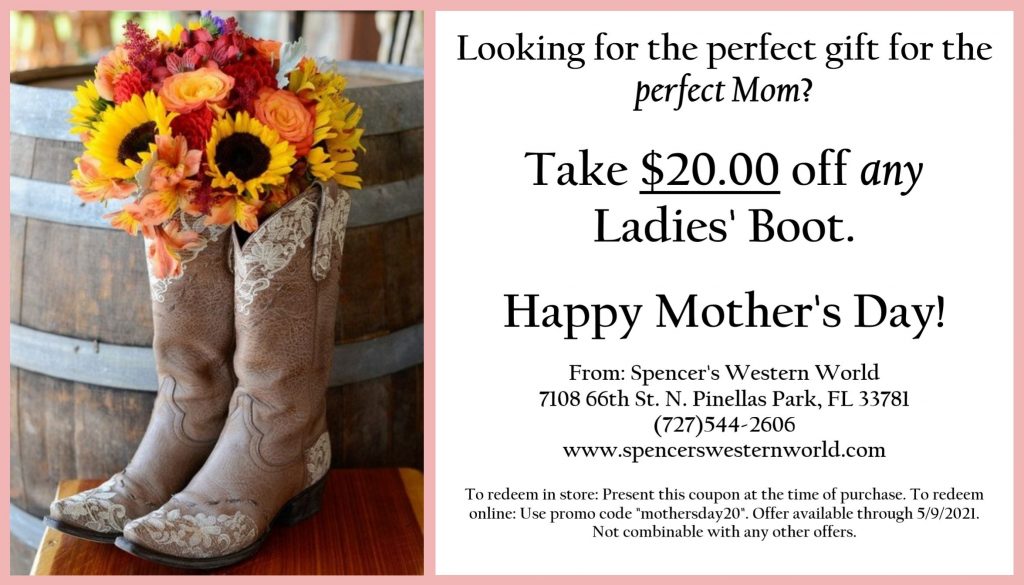 Spencers Mothers Day Sale Ad