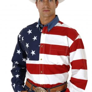 Men's Patriot Flag Shirt